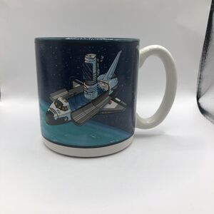VINTAGE NASA Space Shuttle Columbia Smithsonian Potpourri Press Coffee Mug Cup